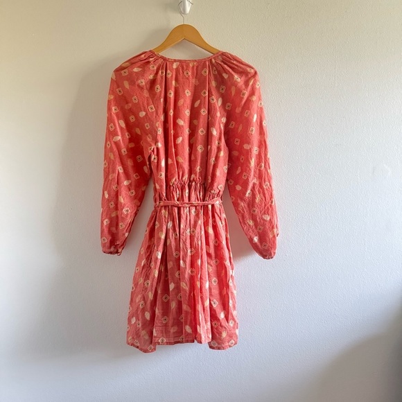 Xirena Rust Symone Silk Blend Dress size Medium - Picture 6 of 14